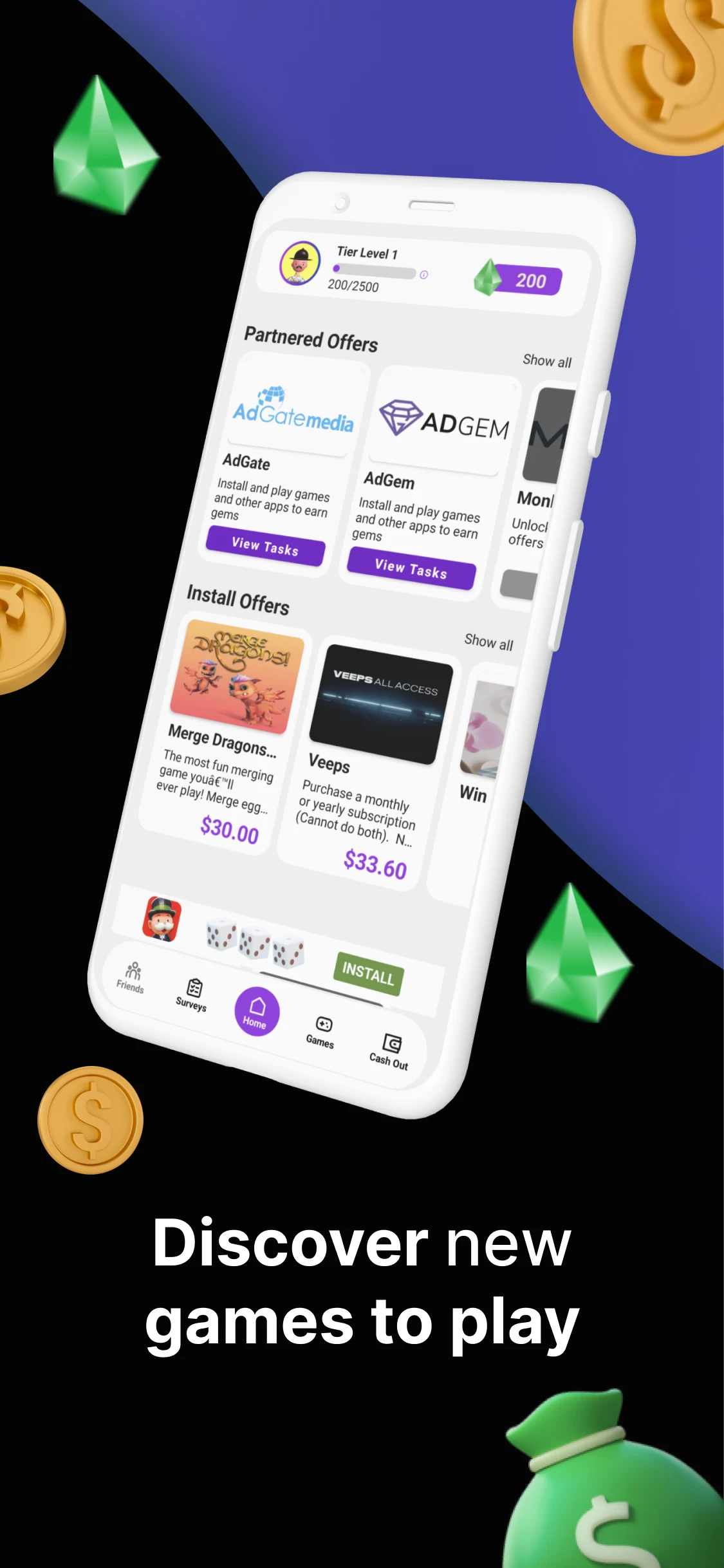 PocketPayouts - Cash Rewards! screenshot