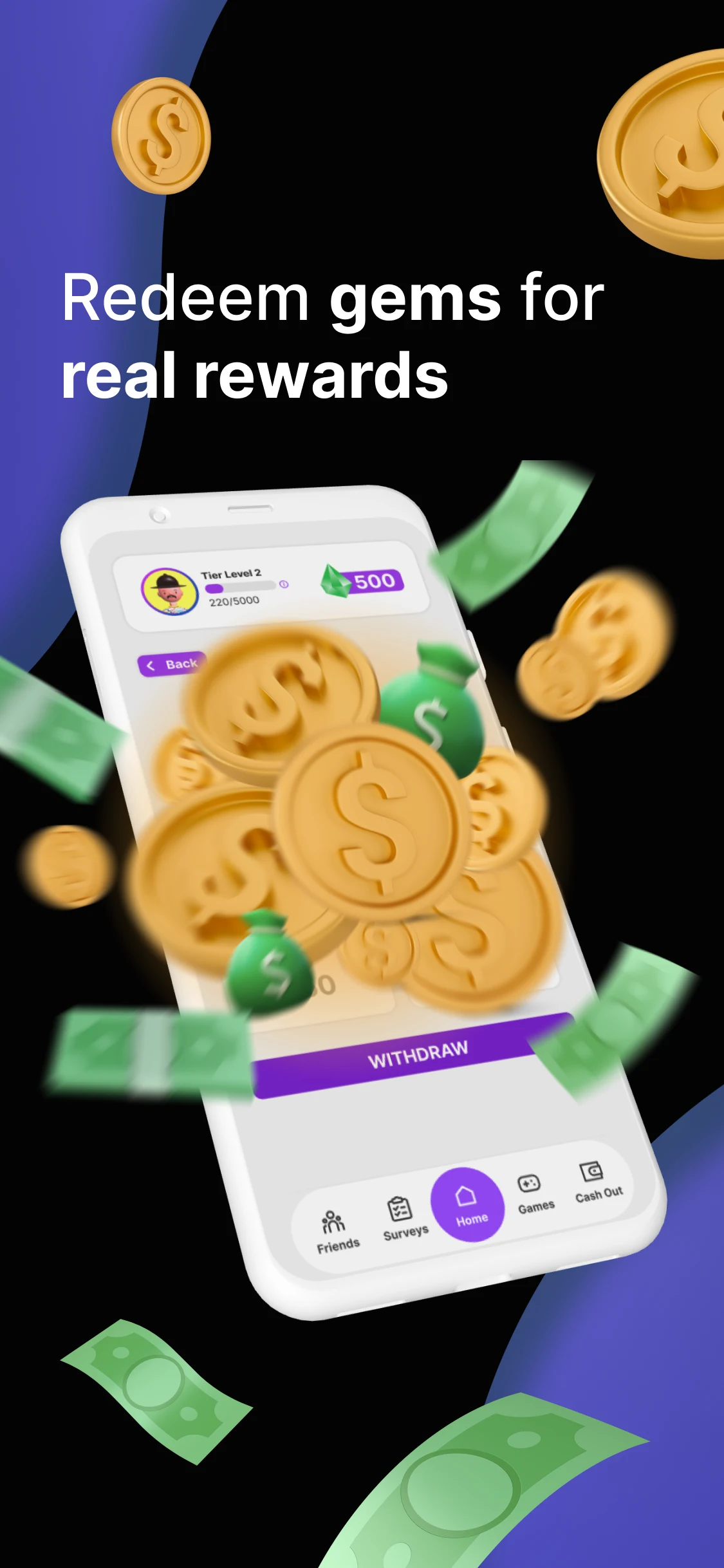 PocketPayouts - Cash Rewards! screenshot